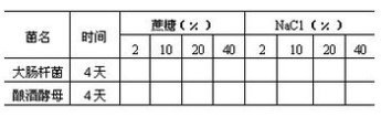 测定渗透压对微生物的影响实验